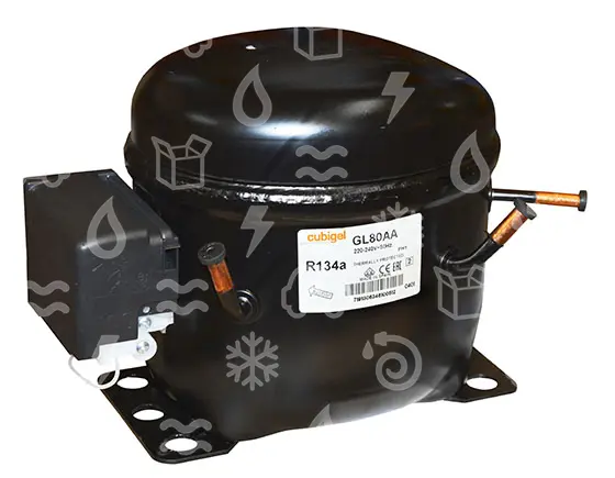 kompresor Cubigel, GL80AA / LBP - R134a, 220 - 240V, 50 Hz
